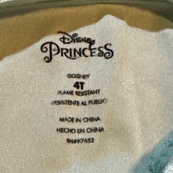 Disney Princess The Little Mermaid Ariel Nightgown Pajamas | Toddler Size 4T - Picture 5 of 7